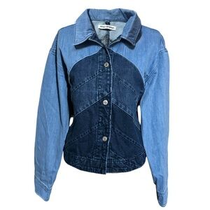 KINGS OF INDIGO • Birgitte Panelling Jacket Vegan Relaxed Fit Made In Turkey